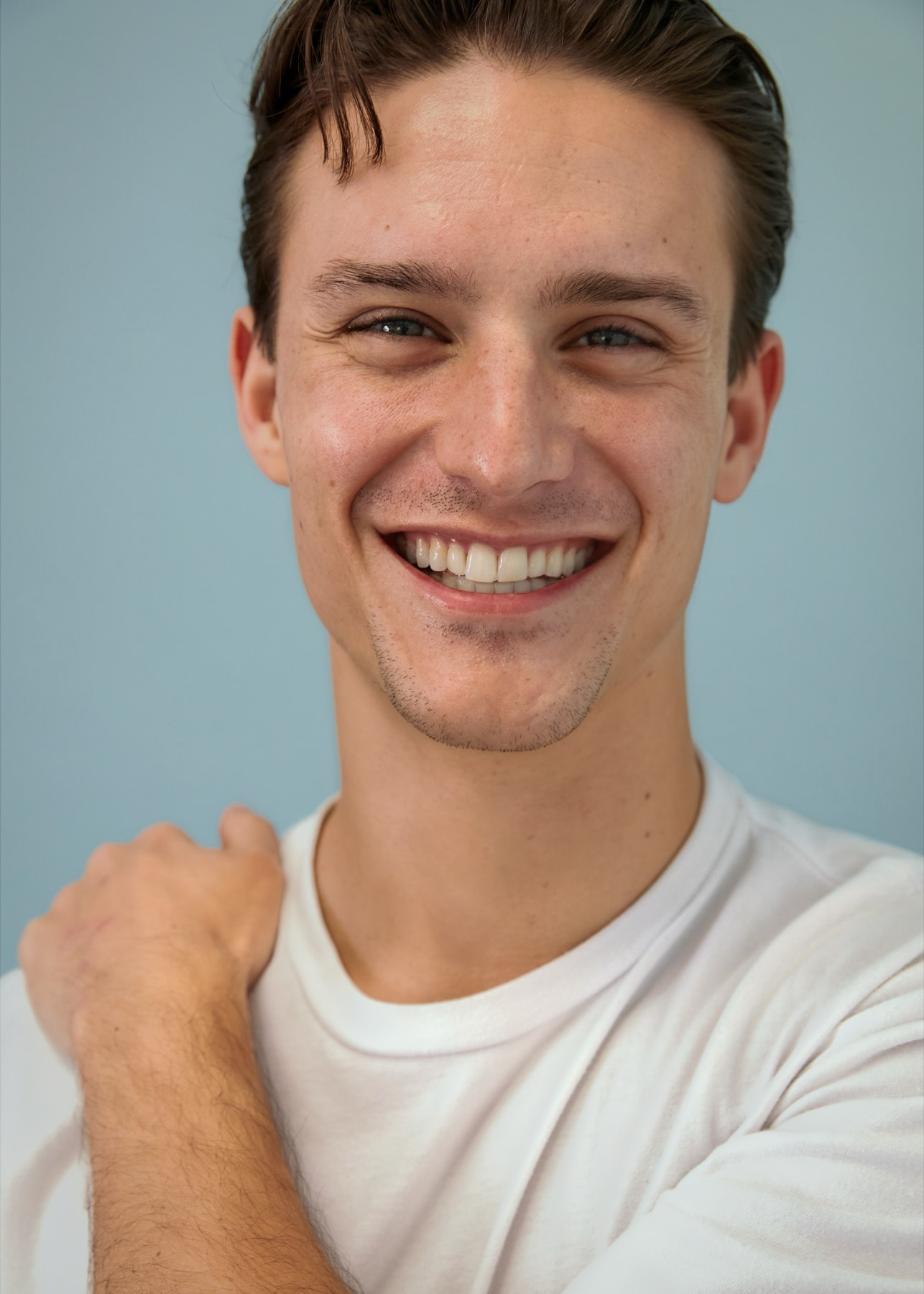 Smiling commercial portrait of Teagan Lawrence Jarvis
